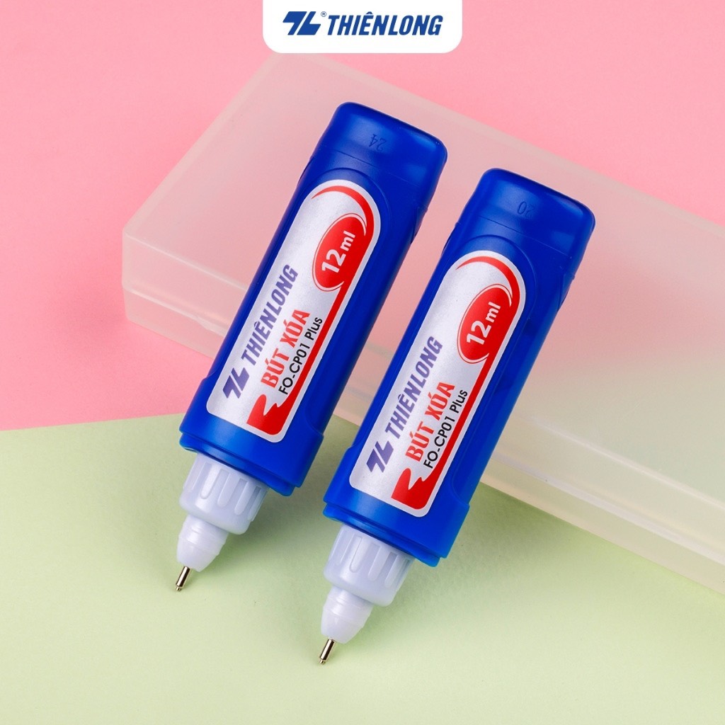 Bút xoá nước Flexoffice 12ml FO-CP01 plus chính hãng Thiên Long