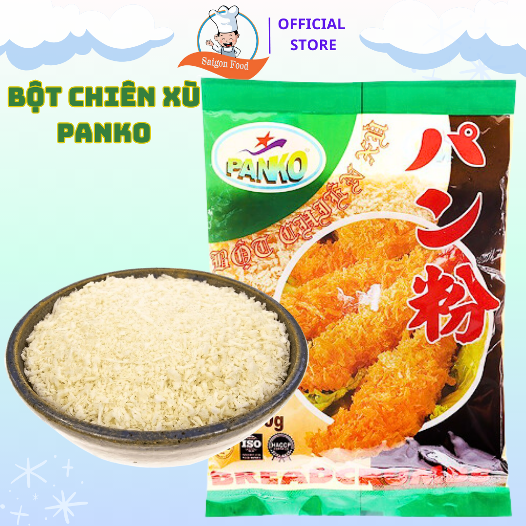 Bột chiên xù panko loại ngon- chay mặn dùng được