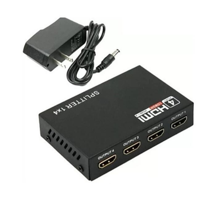 Bộ chia tín hiệu hdmi từ 1 cổng vào 4 cổng ra