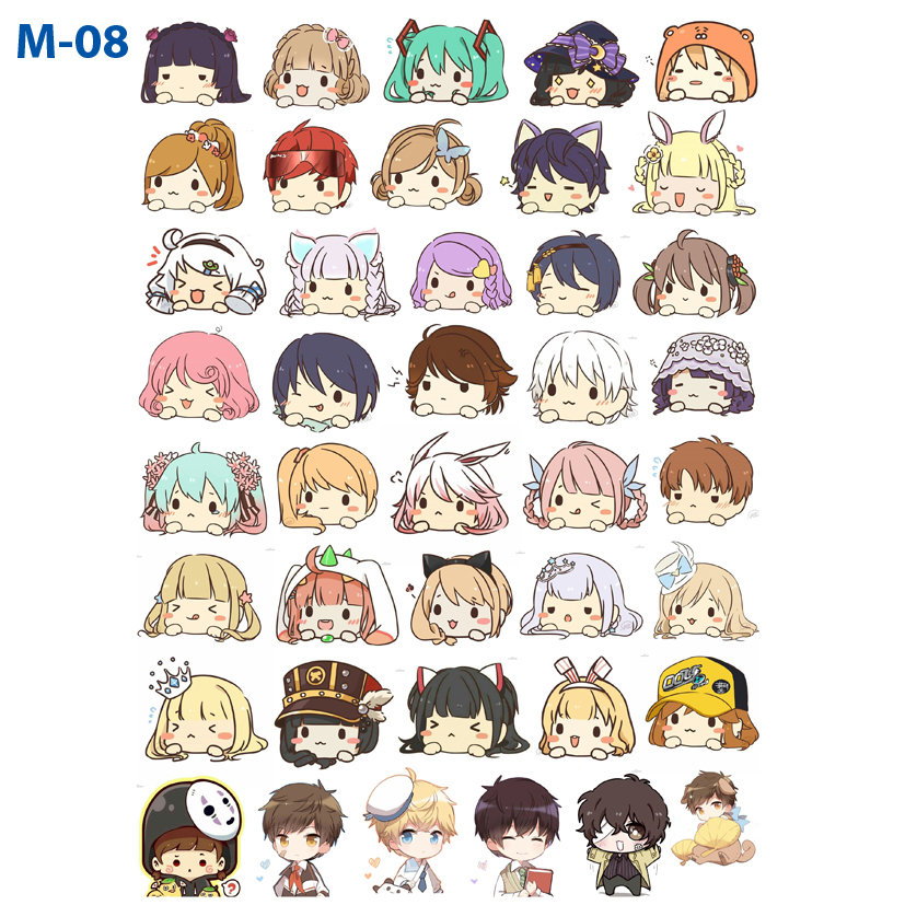 Anime Stickers S-7SINS | StarInMyPocket