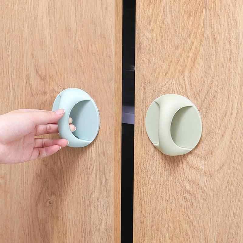 Tay cầm nhựa, tay nắm gắn cửa tủ dạng kéo chuyên dụng, tay cầm nắm bằng nhựa tiện lợi