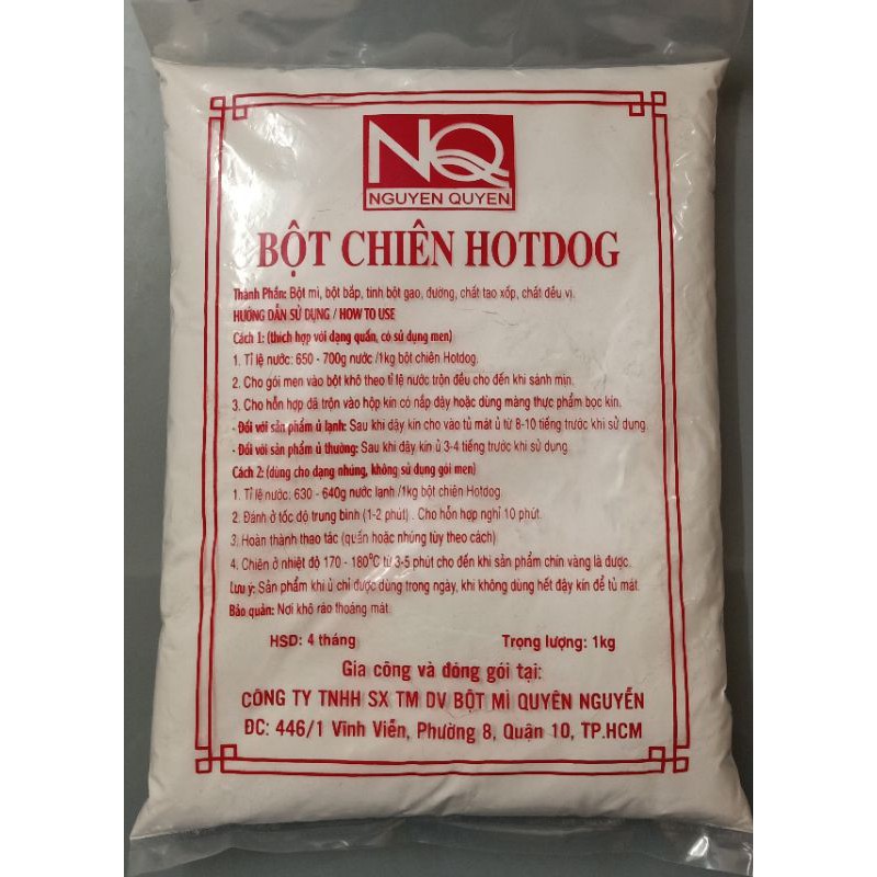 Bột chiên hotdog 1 kg