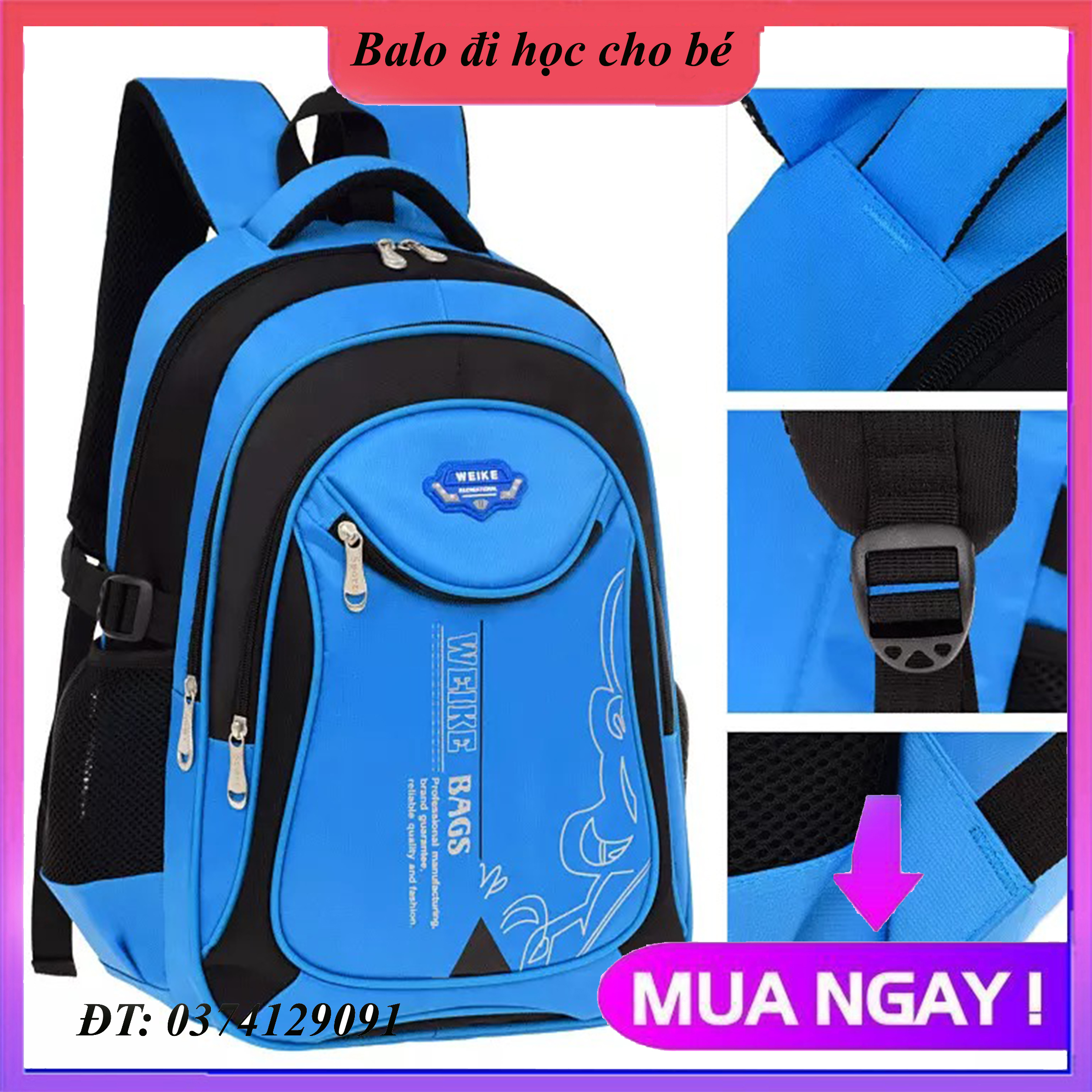 Balo Học Sinh Nam, Balo Học Sinh Nữ Cấp 1, cấp 2 , Ba lô đẹp cho học sinh cấp hoặc nam nữ du lịch đi học thời trang chống thấm nước, Cặp sách cho bé trai và bé gái