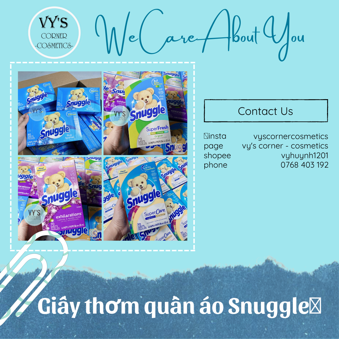 GIẤY THƠM QUẦN ÁO SNUGGLE