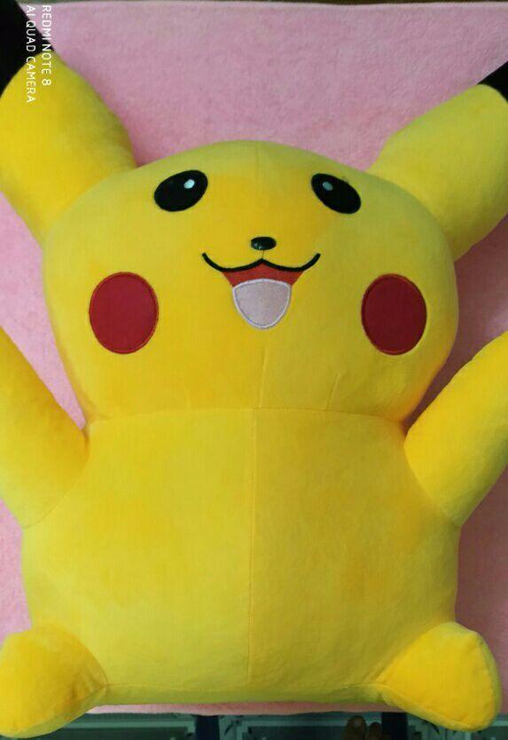 Gấu bông Pikachu 60 cm Pokemon Pikachu dễ thương