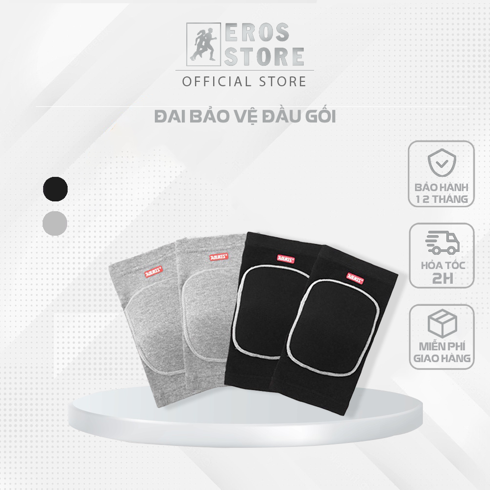 Đai bó gối đai bảo vệ đầu gối Aolikes, bảo vệ khớp đầu gối co giãn đàn hồi, thể dục, chạy bộ,đạp xe EROS