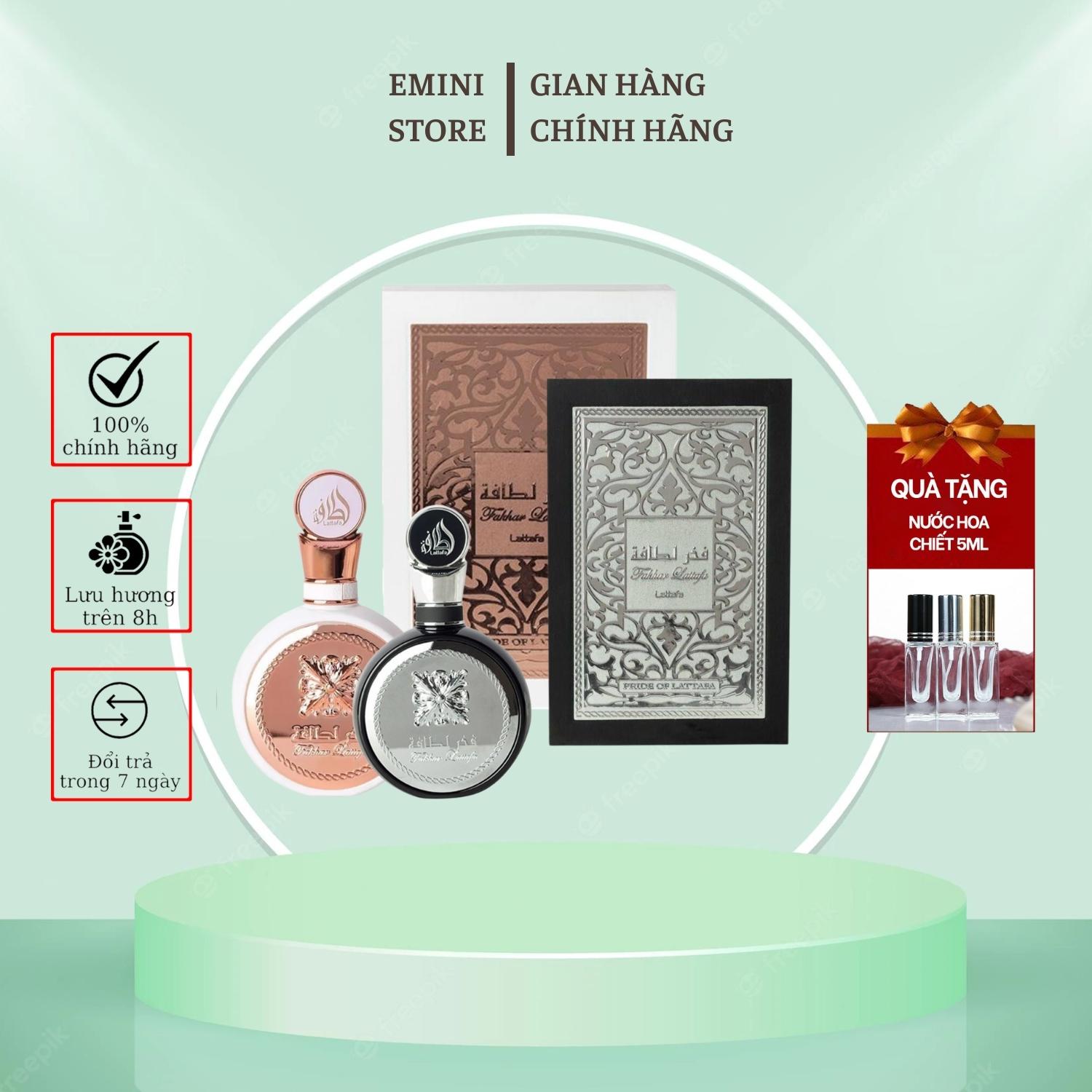 Nước hoa Fakhar Lattafa Dubai cao cấp nước hoa Dubai sang chảnh quyến rũ 100ml