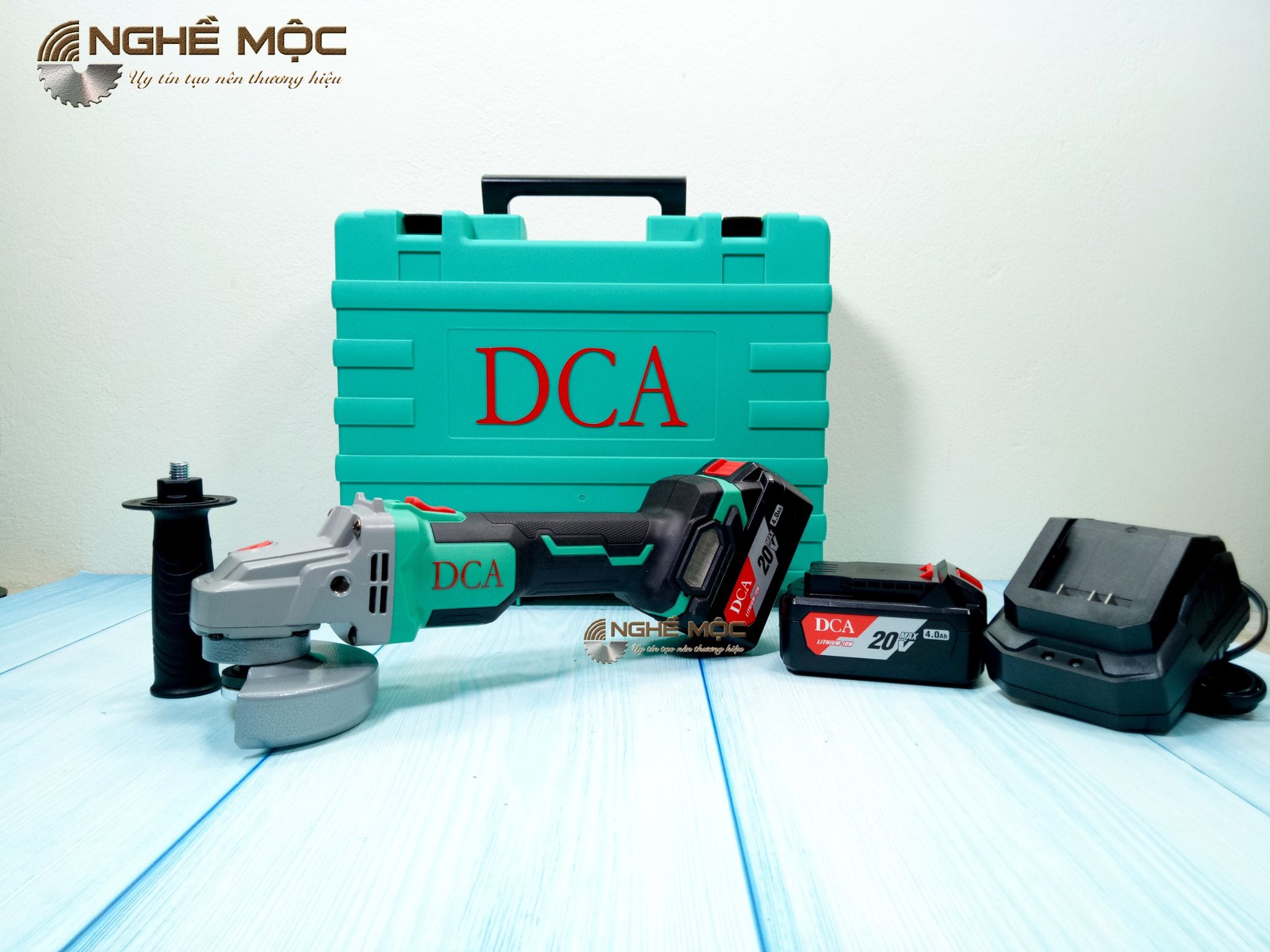 Máy mài góc dùng pin dca adsm03-100