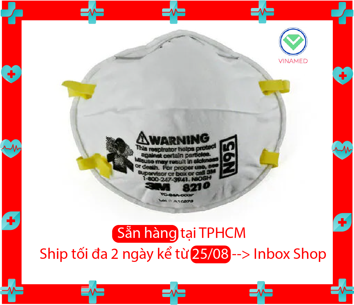 Khẩu trang n95_8210_3m chính hãng xuất xứ hàn quốc