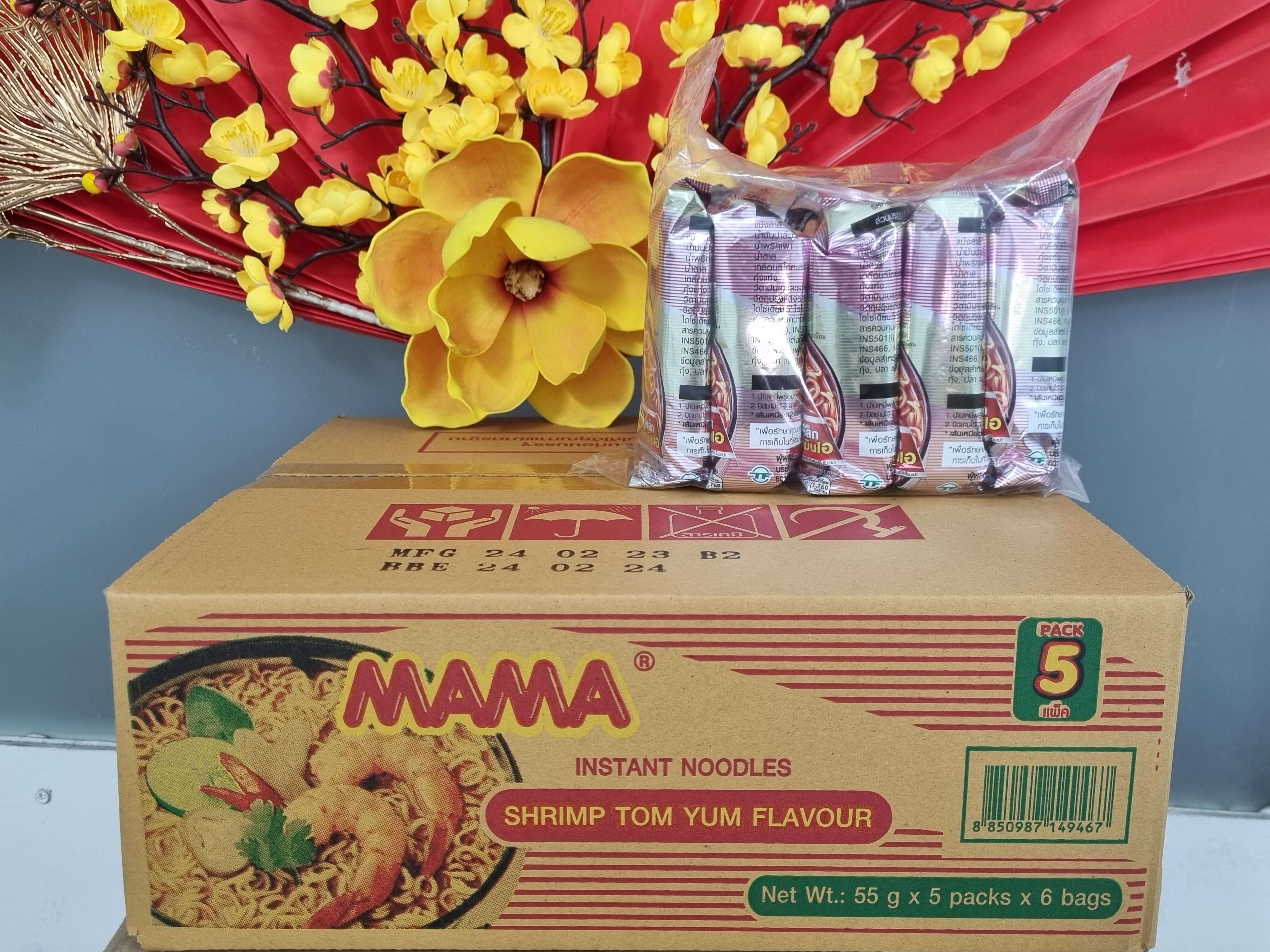 Mì mama hương tomyum chua cay 55g