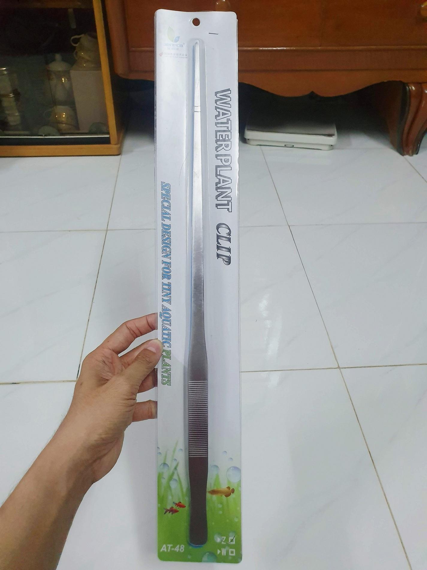 "Hoàn tiền đến 10%" NHÍP THẲNG TRỒNG CÂY THỦY SINH GẤP THỨC ĂN DÀI 48CM AT 48W WATER PLANT