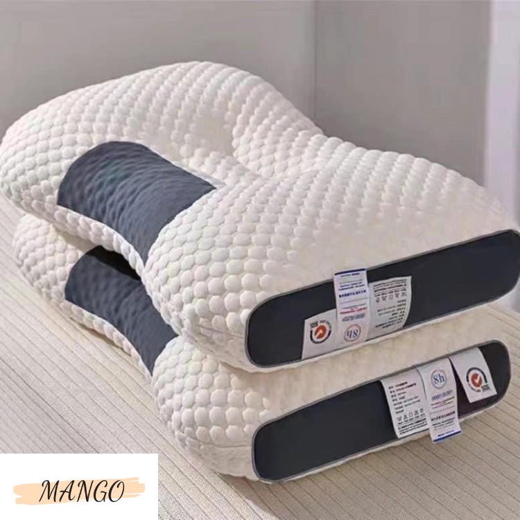 Gối spa chống ngáy, ngủ ngon nằm cực êm nội - gối spa chống đau mỏi vai gáy mẫu mới 2023 - gối ngủ chống đau mỏi cổ, vai, gáy, thiết kế nằm ngửa và nằm nghiêng, hạn chế ngáy, ngủ ngon hơn