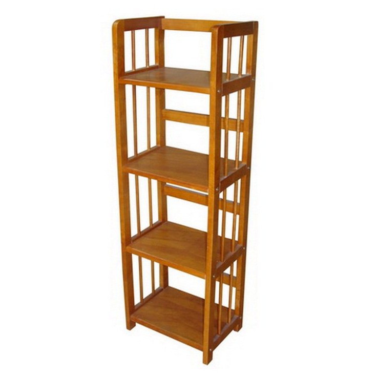 Kệ sách 4 tầng - vàng