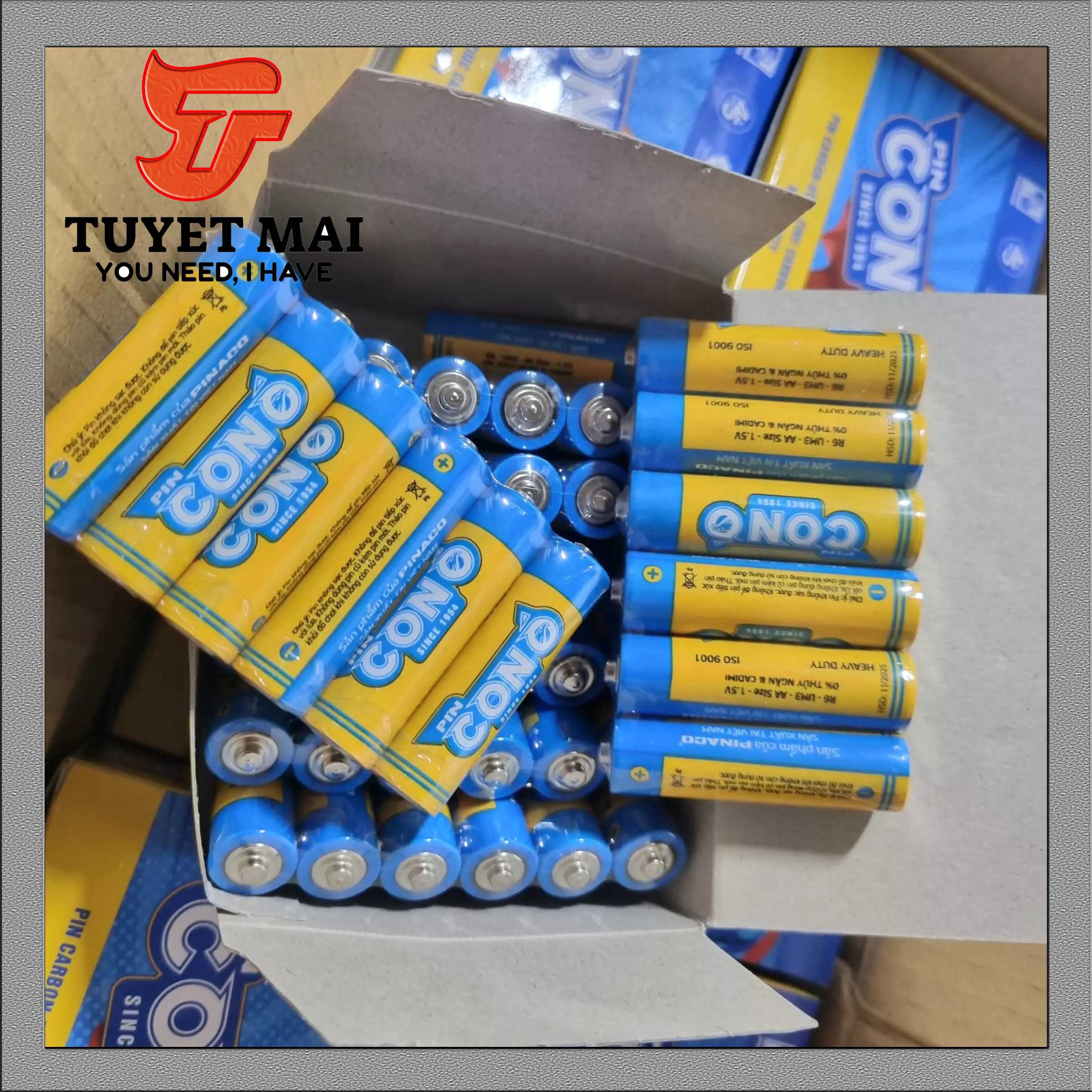 Pin con o hiệu AA dùng cho đồng hồ treo tường remote, đồ chơi điều khiển, mẫu mới nhất