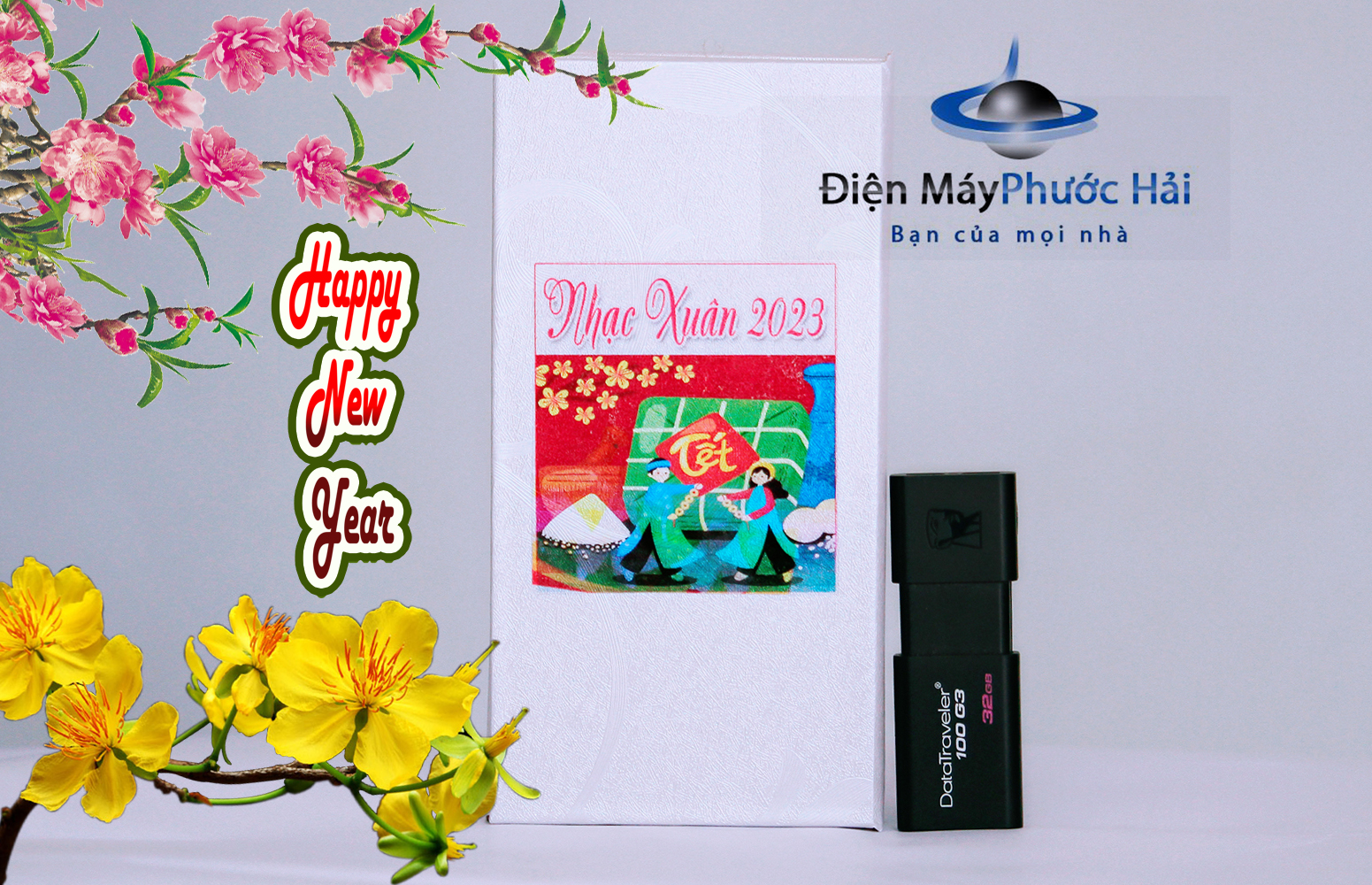 Usb nhạc xuân 2024 mp3 +mp4 - 16g