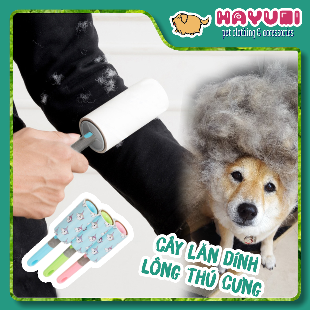 CÂY LĂN DÍNH LÔNG THÚ NUÔI, VẢI VỤN - MADDIE PETSTORE