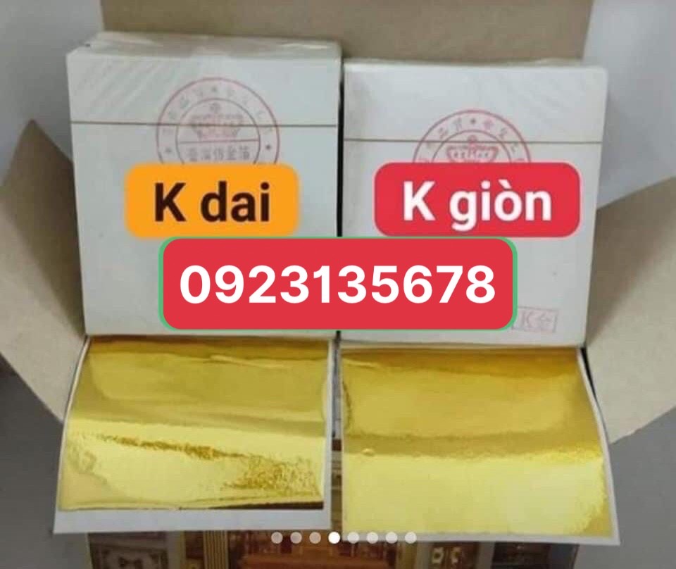 500 lá dát vàng 24k- k dai đài loan cao cấp đế vương