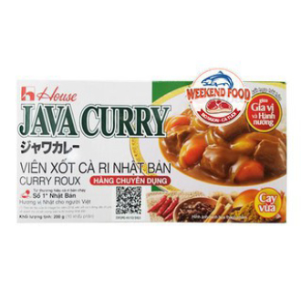 Viên xốt cà ri nhật bản java curry - 200 gram