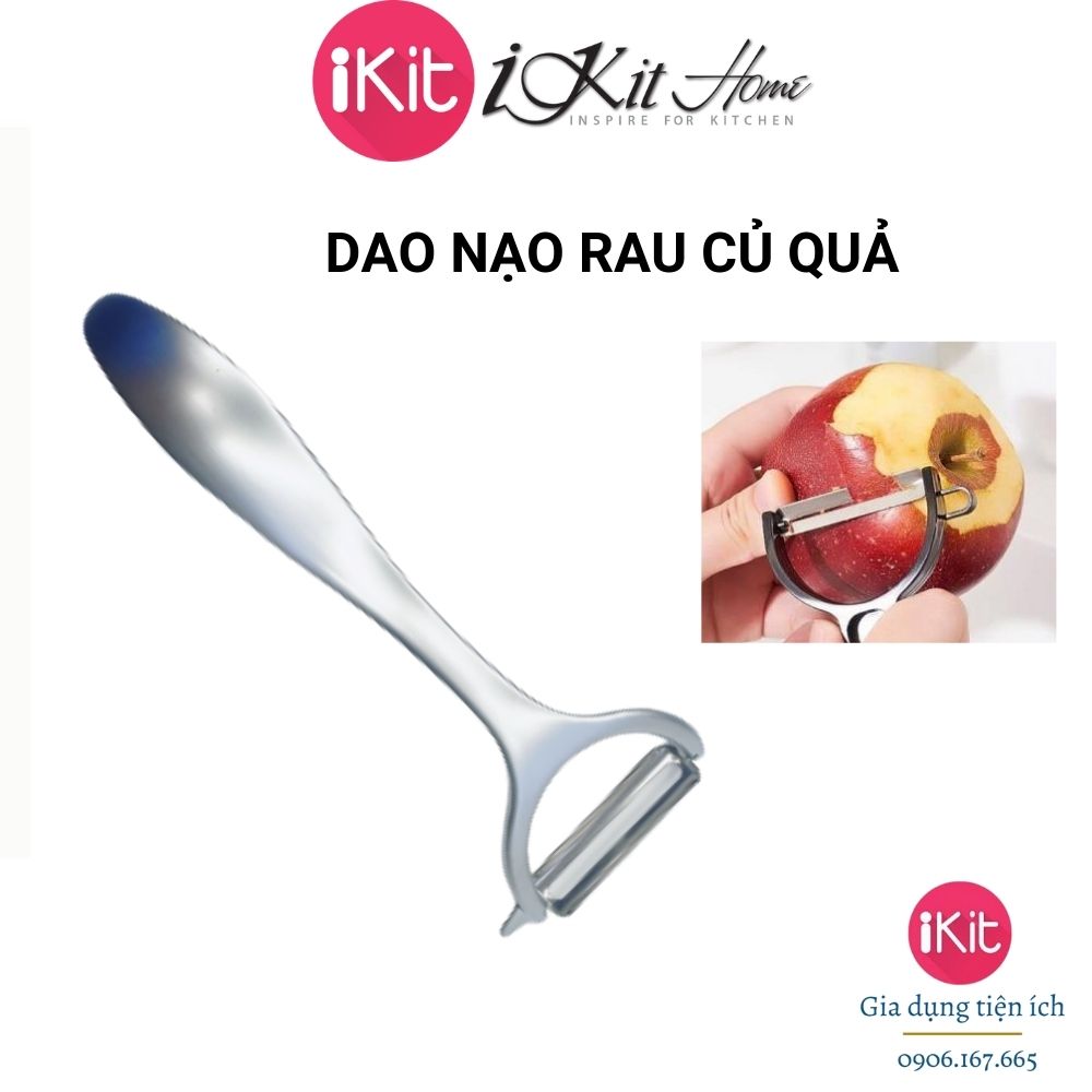 Dao nạo rau củ quả loại xịn làm bằng inox 304 . Nạo củ quả mỏng vỏ