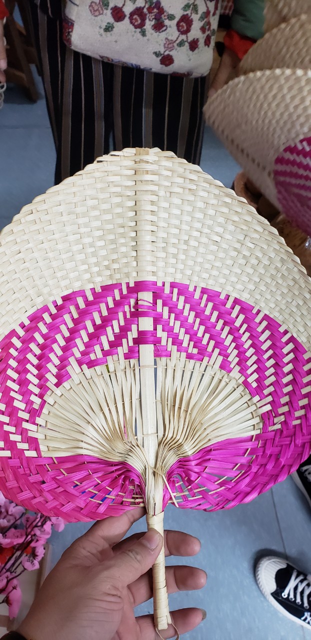Quạt Ba tiêu - Quạt Ông Địa Múa Lân . made in VietNam