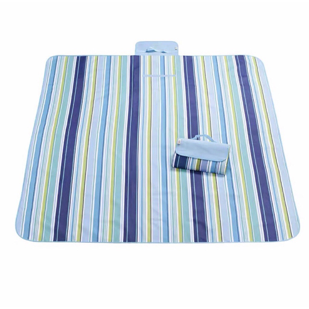 Thảm trải du lịch đi phượt gấp gọn đa năng , thảm picnic, trải trên bãi biển 2m x 1.5m