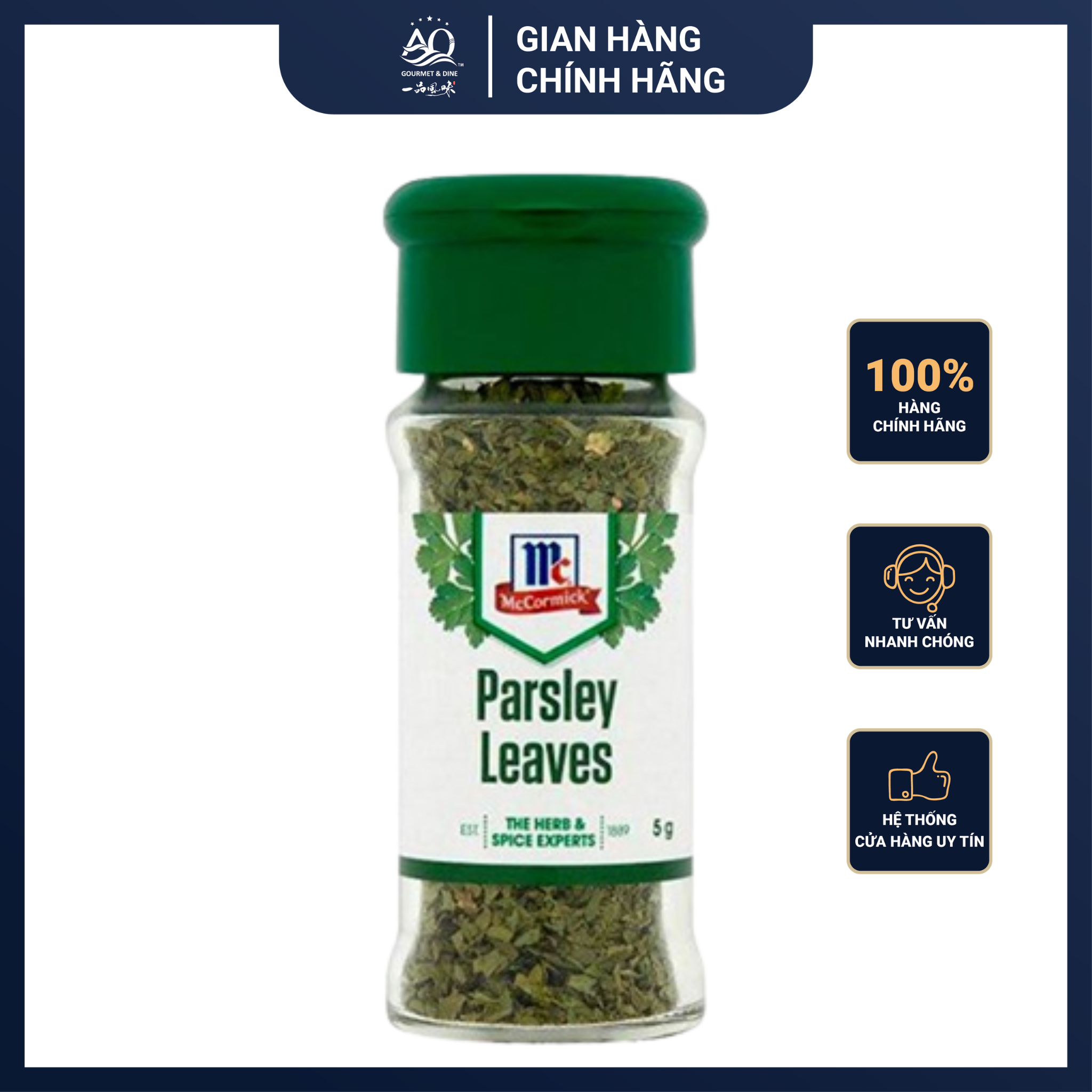 Lá mùi tây mccormick 5g - mccormick parsley leaves