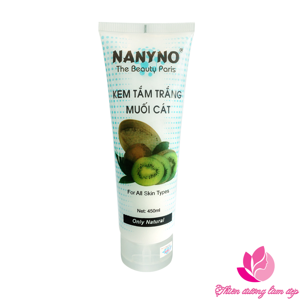 Kem tắm trắng muối cát NANYNO 450ml