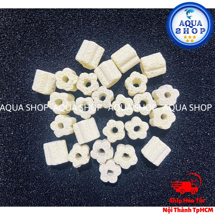 Sứ lọc hồ cá bịch 200g - sứ lọc bể cá phân giải hữu cơ làm sạch nước