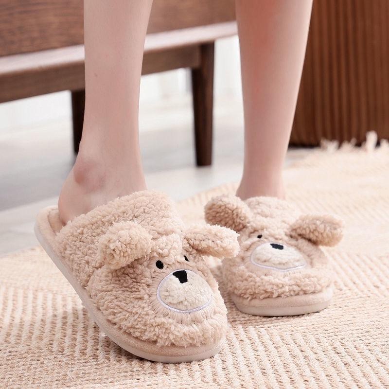 Dép lông bít mũi lông cừu siêu cưng