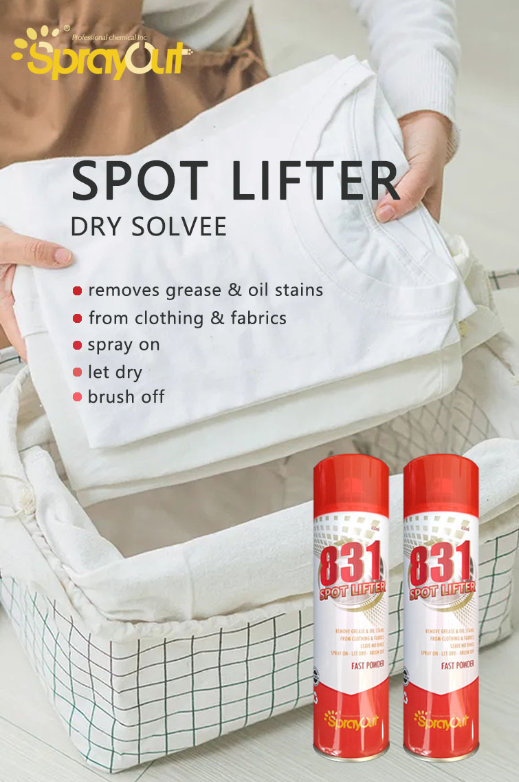 Spot lifter- Chai tẩy dầu trên vải Sprayout 831