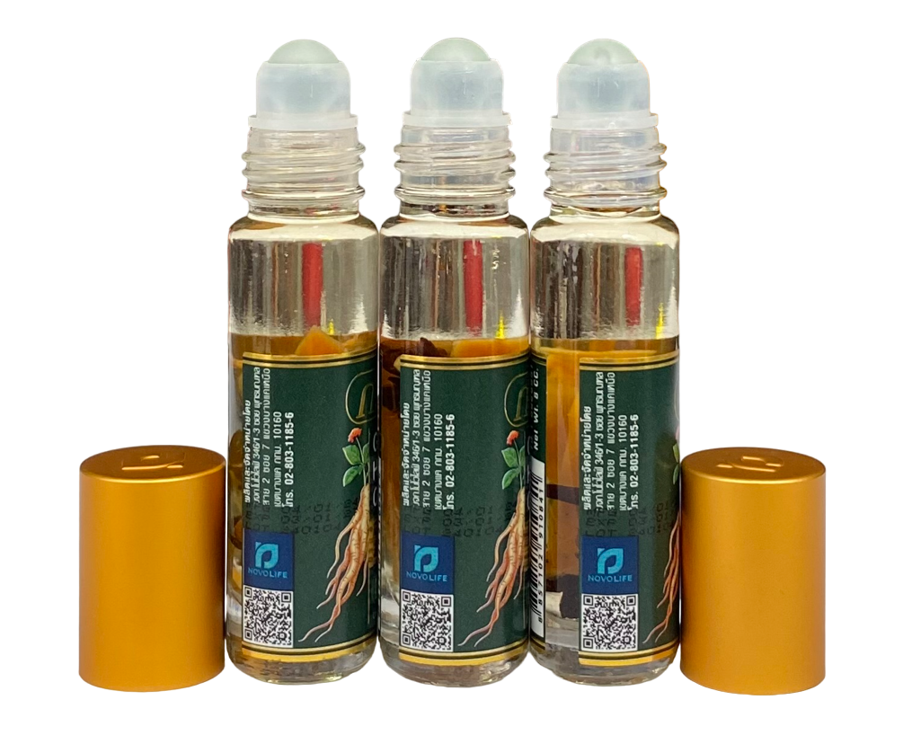 Dầu nhân sâm green herb thái lan 8ml