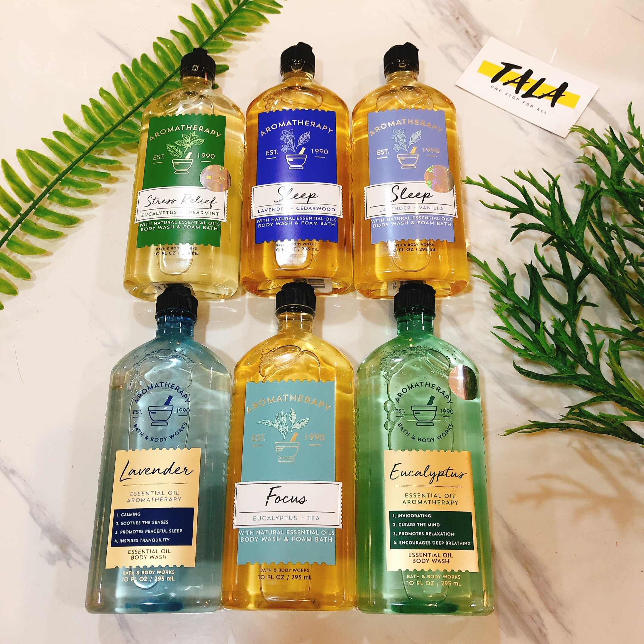 Sữa tắm tinh dầu thư giãn BBW Aromatherapy