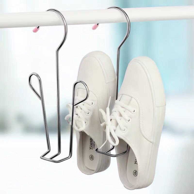 Móc treo phơi giày dép chất liệu inox cao cấp, cứng cáp - mimi