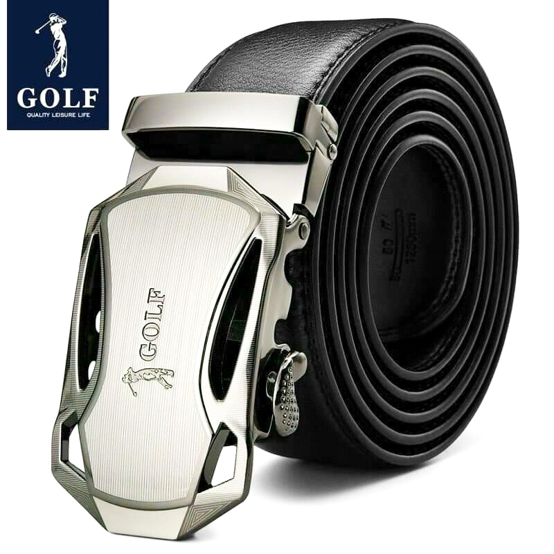Thắt lưng nam 120cm golf, titleist - chất liệu da thật - Mặt Khóa kim loại không rỉ