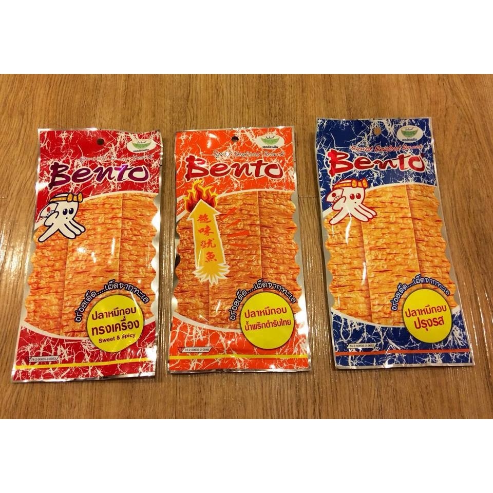 [sẵn sàng] Mực Bento Thái Lan gói to 15k/ gói 24g