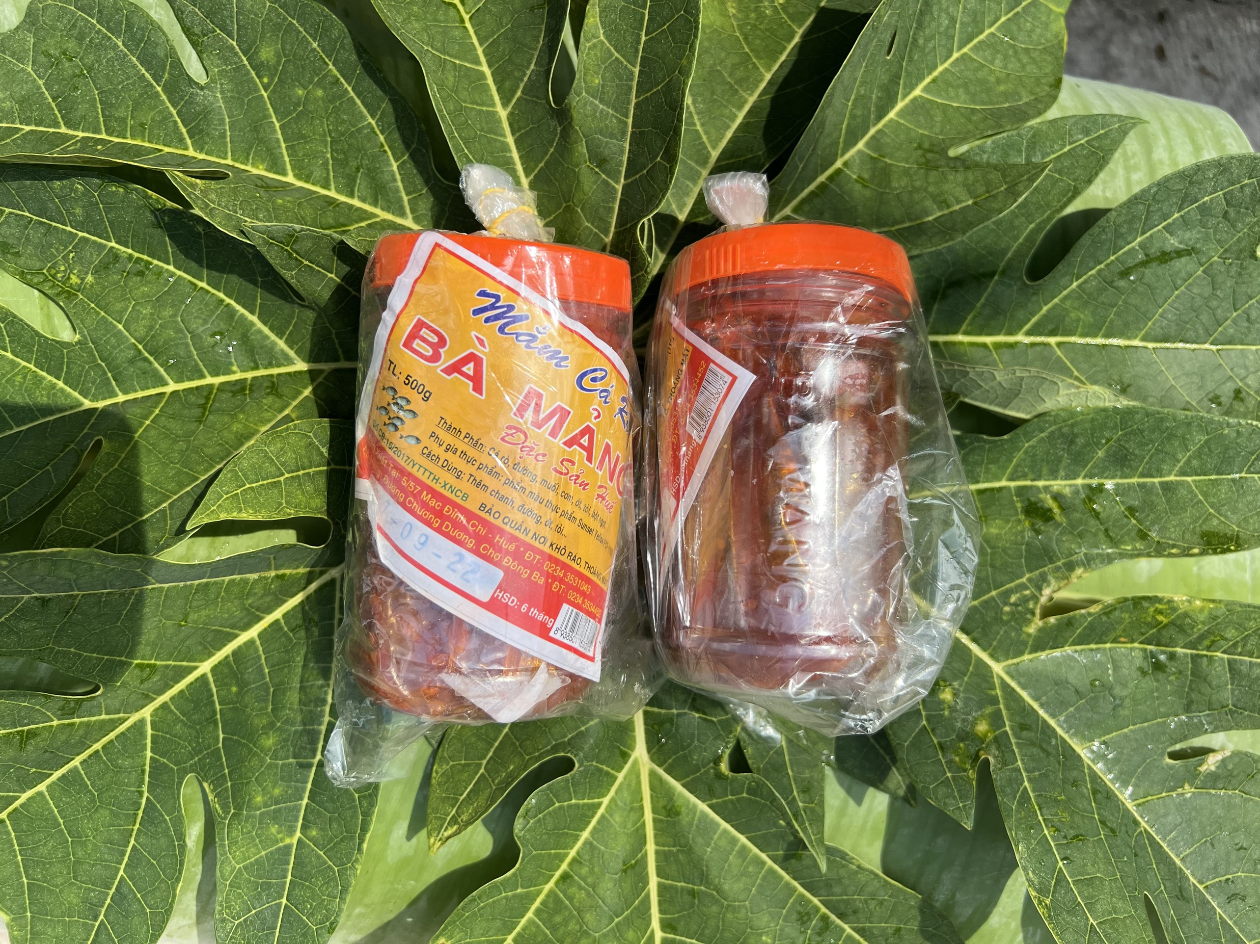 Mắm rò bà mảng hủ 500gram - đặc sản huế, mắm cá rò đặc biệt