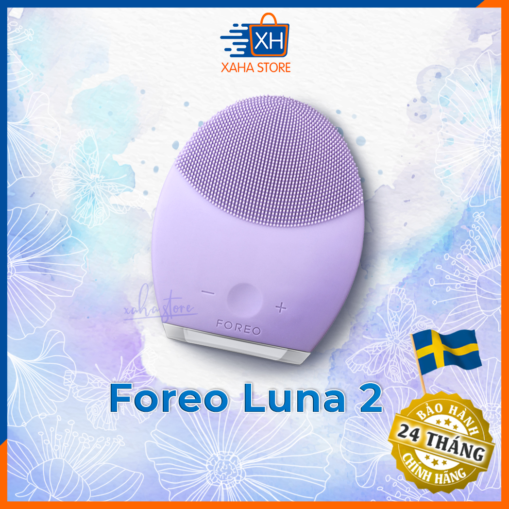 [Hoàn Tiền MAX] Máy rửa mặt Foreo LUNA 2 - Massage chống lão hóa và làm sạch sâu (Facial cleanser and anti aging massager Foreo Luna 2)