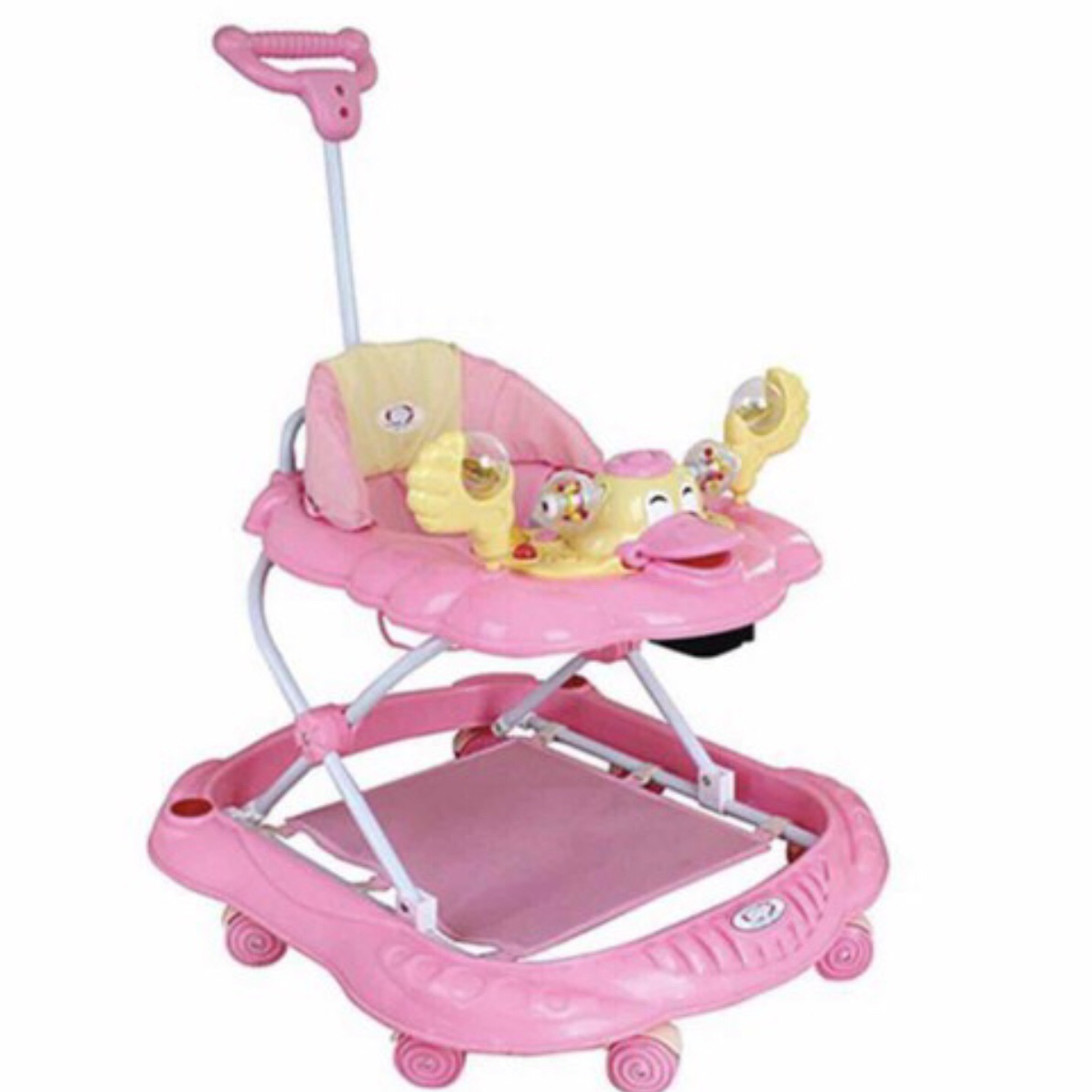 Xe Con Vịt Mẫu Mới 31 5C- Mẫu Mới- Có Nhạc Để Chân - Cần đẩy Cho Bé