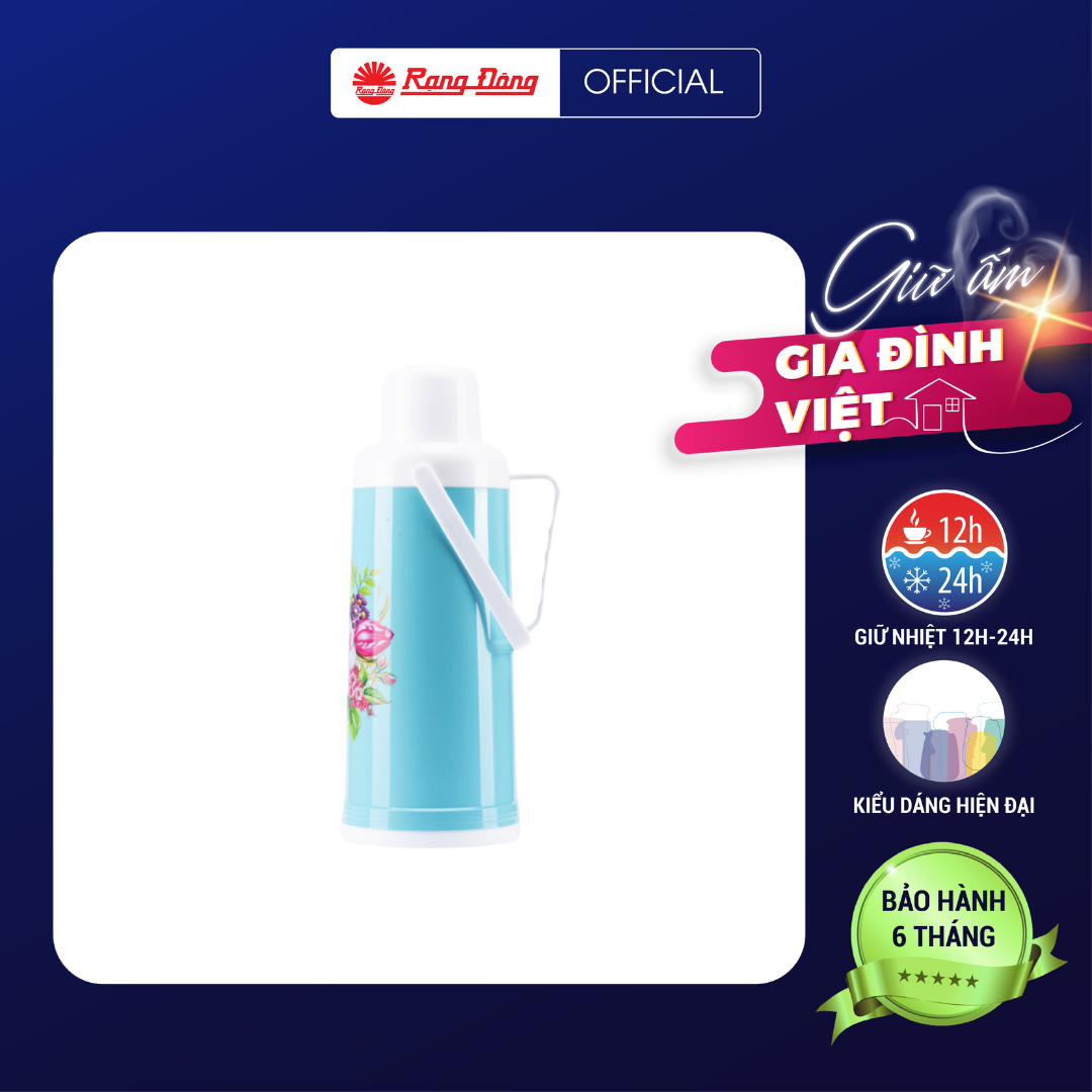 Phích Đựng Nước 2 Lít RD 2035 N3 Chính hãng Rạng Đông Khả năng giữ nhiệt lâu Ruột thủy tinh chất lượng cao Thiết kế tinh tế sang trọng