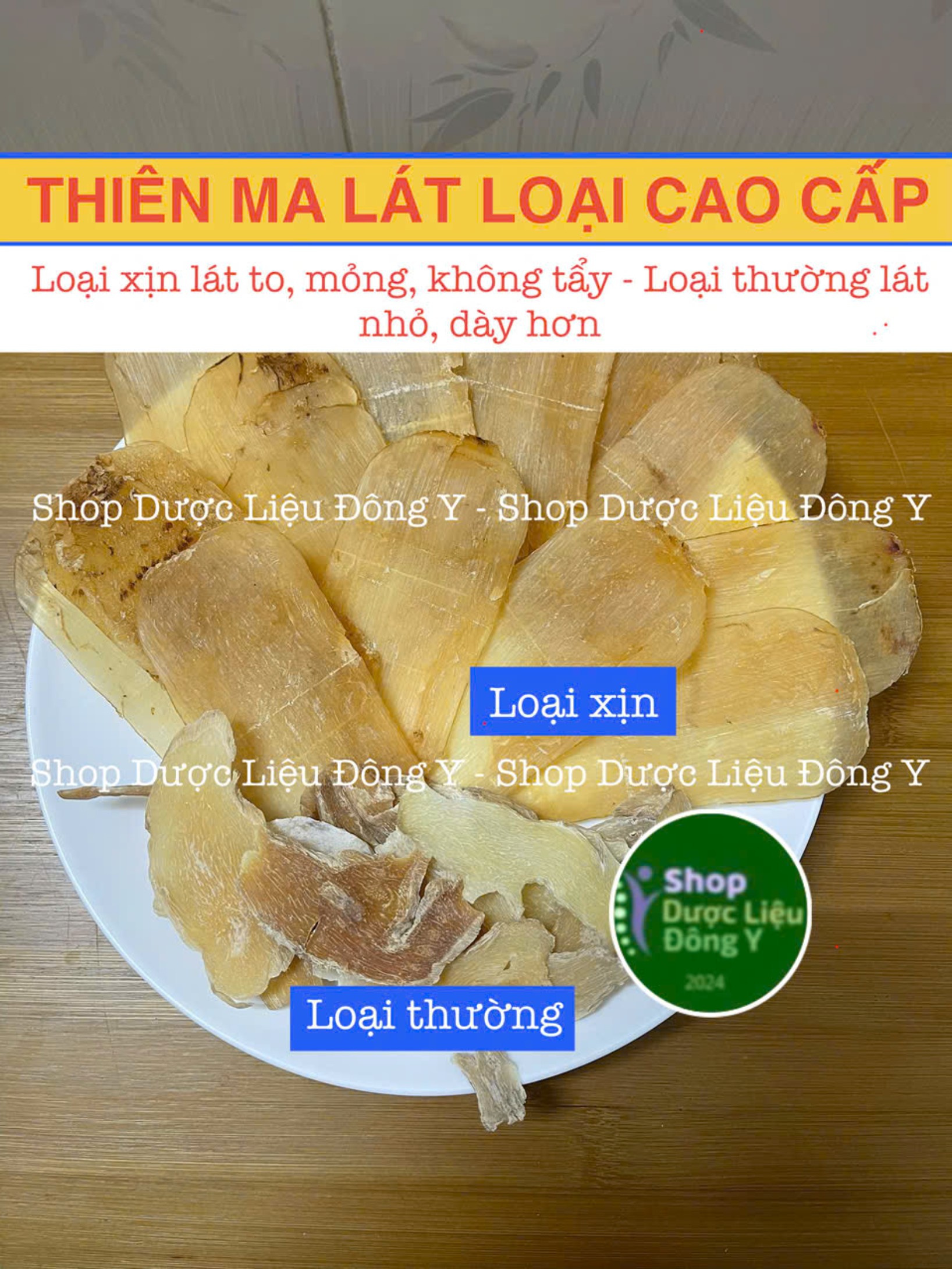 [Cao Cấp] Thiên Ma Thái Lát Thơm, Sạch, Đẹp 1kg