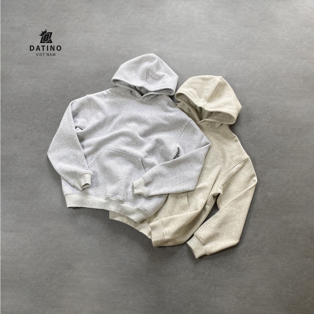 áo khoác nam áo hoodie nam áo khoác hoodie nam Áo hoodie unisex thun nỉ DATINO form Oversize 100 Cot