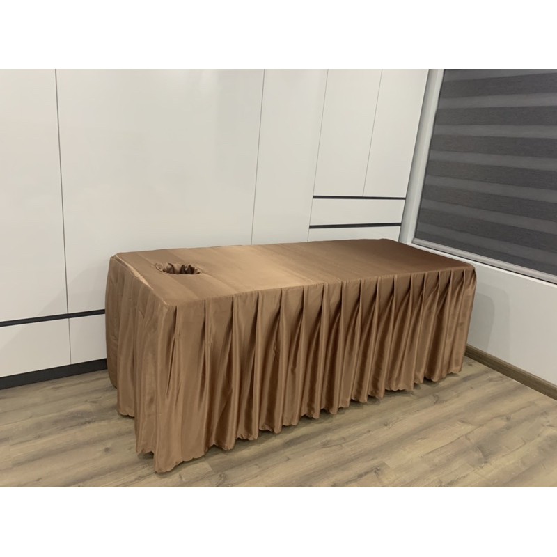 Drap/ ga phi lụa spa, giường gội đầu may đo theo kích thước
