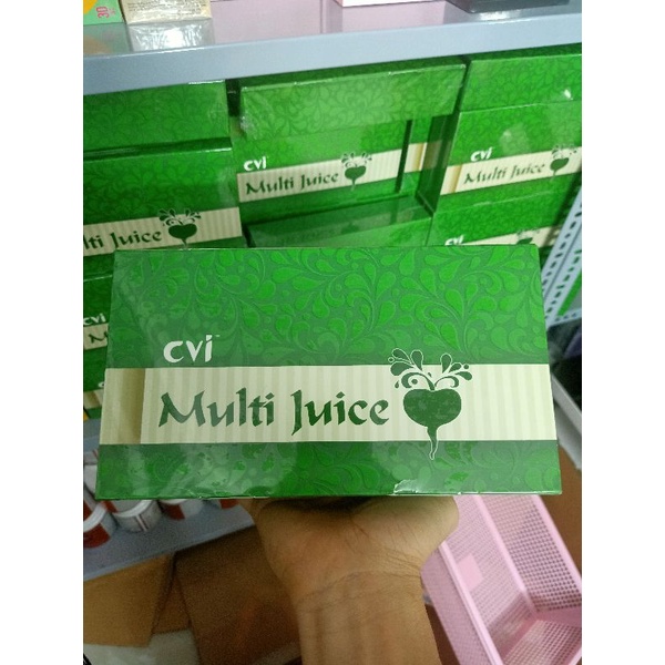 Multi juice xanh nội địa Malaysia ( 1 hộp = 30 gói ) - hàng chính hãng, có bán sỉ
