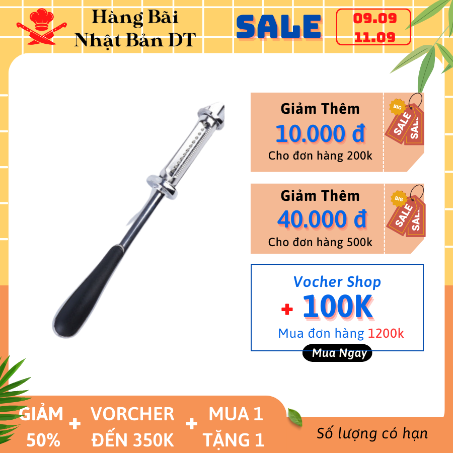Dụng cụ nạo rau củ quả - Thép không gỉ cao cấp đa năng 4 in1 Nạo vỏ và bào sợi rau củ quả