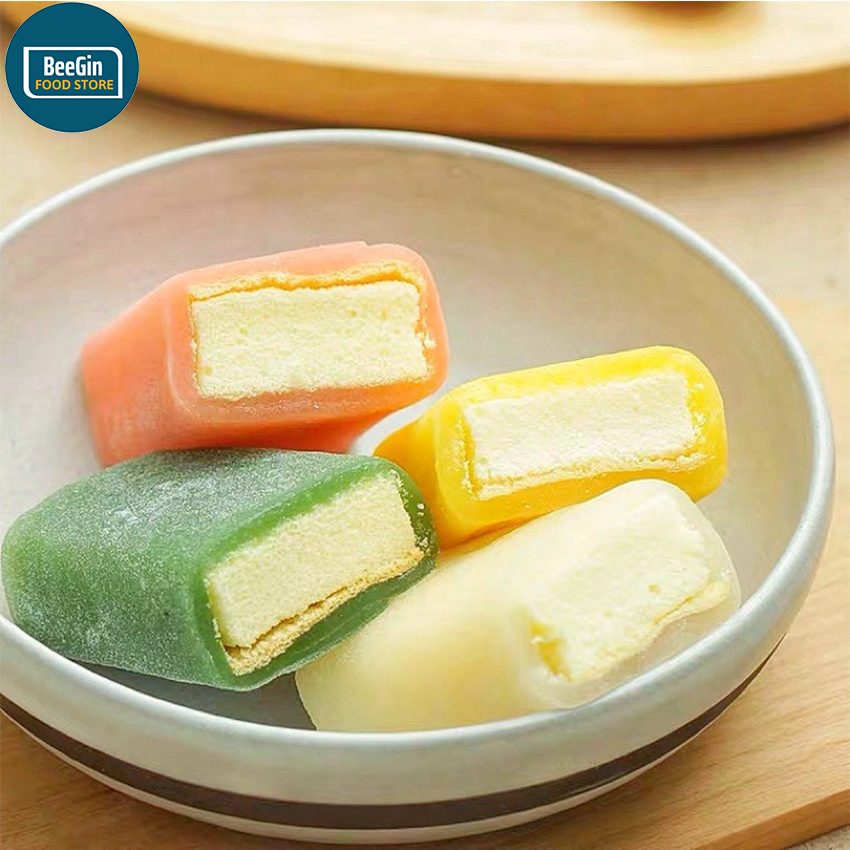 Thùng 2kg bánh mochi phu thê 4 vị đài loan b64kg2 - beegin food