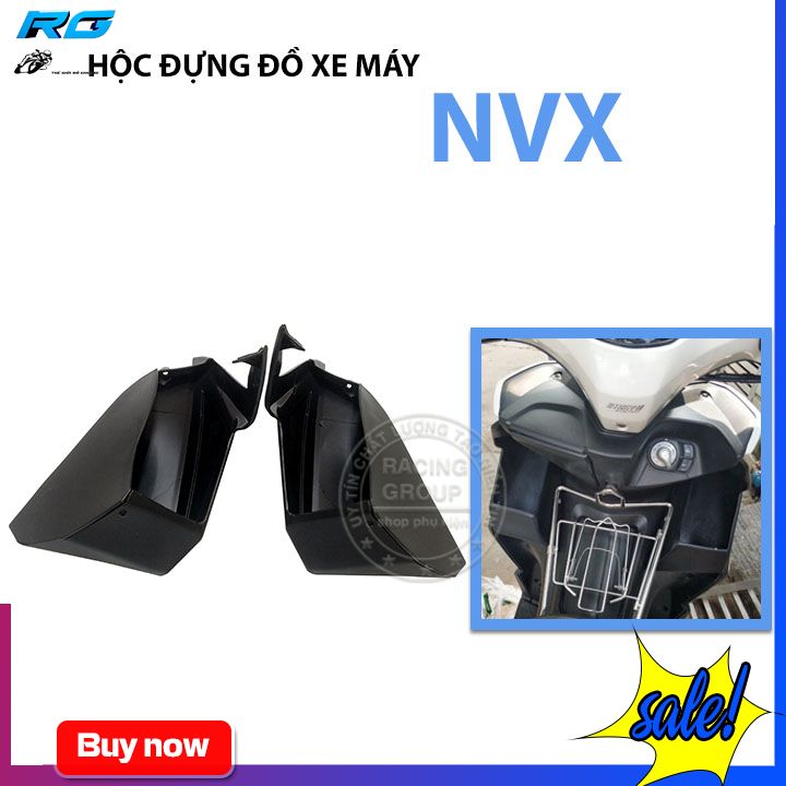 Hộc đựng đồ xe máy nvx màu đen