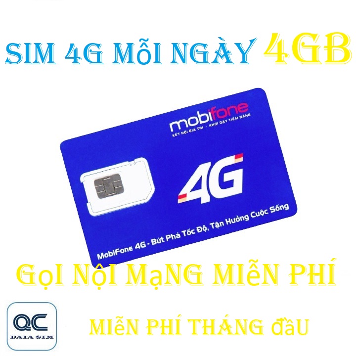Freeship - chưa kích hoạt. sim 4g mobi sky 120gb tỷ phút gọi nội mạng miễn phí tháng đầu
