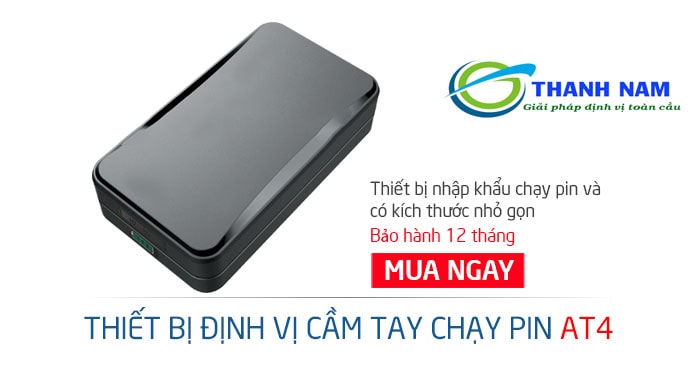 Thiết bị định vị không dây AT4, Pin trâu 30 ngày,Bảo hành 12 tháng, Tặng sim 4G miễn phí cước data