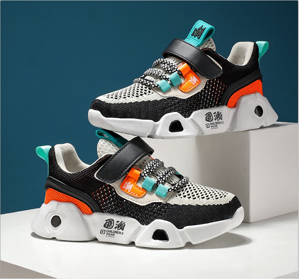 Giày sneaker bé trai siêu nhẹ cao cấp - TT217