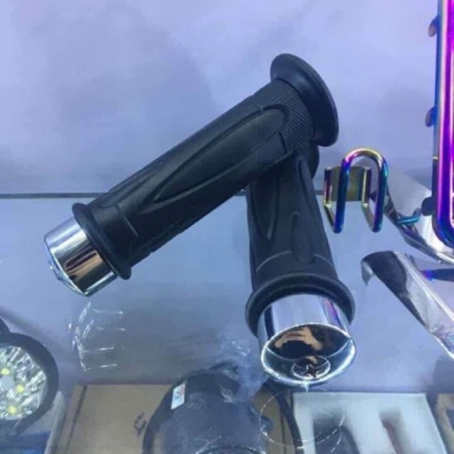 Bao tay sh mode kèm gù inox trắng